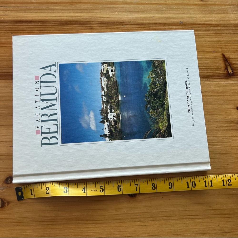 1988/1989 VACATION BERMUDA VINTAGE COFFEE TABLE BOOK - Picture 11 of 11